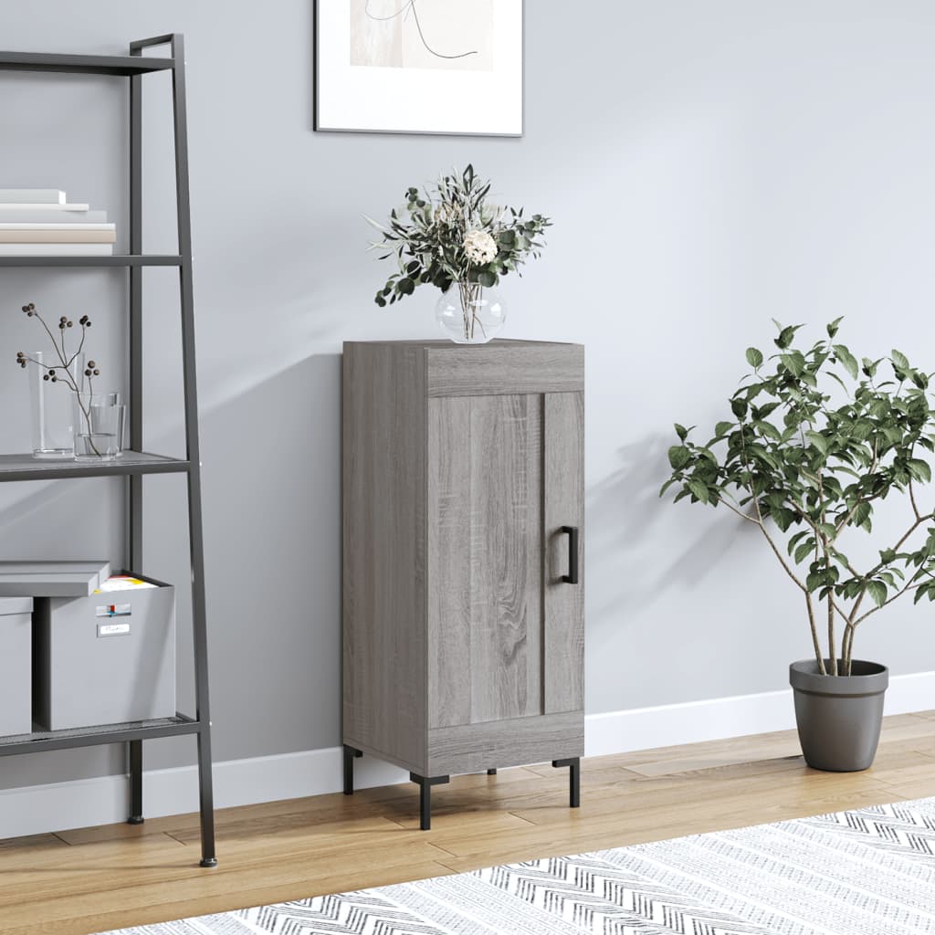 Gray Sonoma Buffet 34.5x34x90 cm Engineering wood