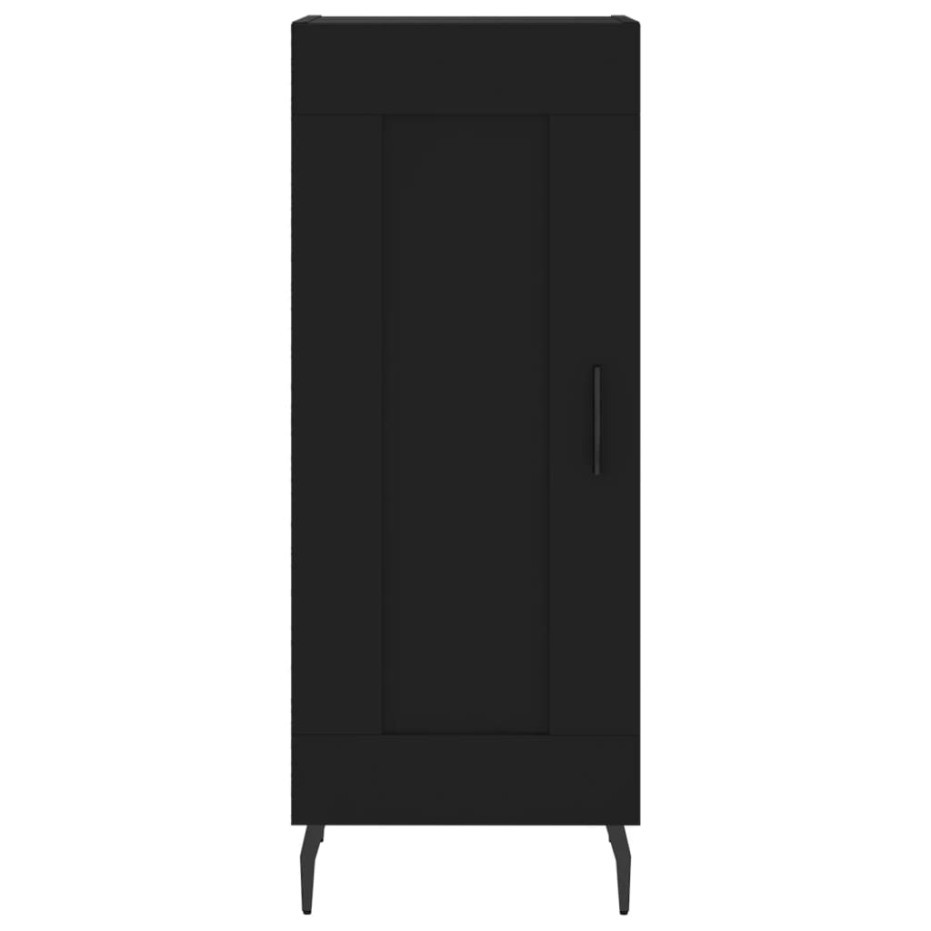 Black buffet 34.5x34x90 cm Engineering wood