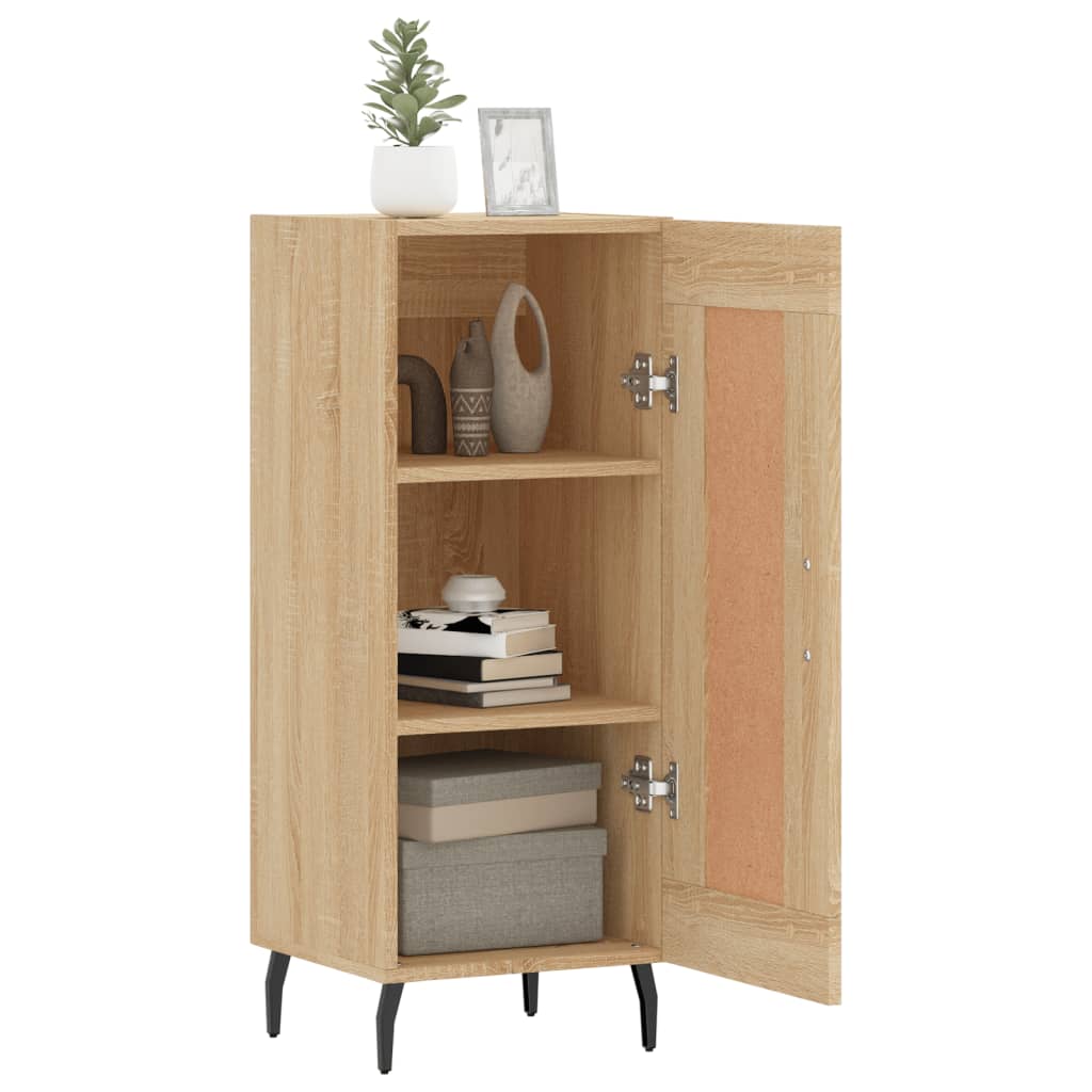 Buffet Chêne sonoma 34,5x34x90 cm Bois d'ingénierie