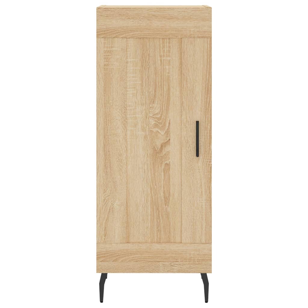 Credenza rovere Sonoma 34,5x34x90 cm MDF