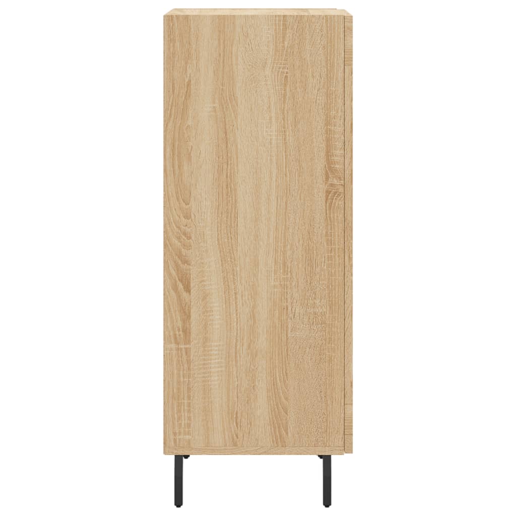 Credenza rovere Sonoma 34,5x34x90 cm MDF