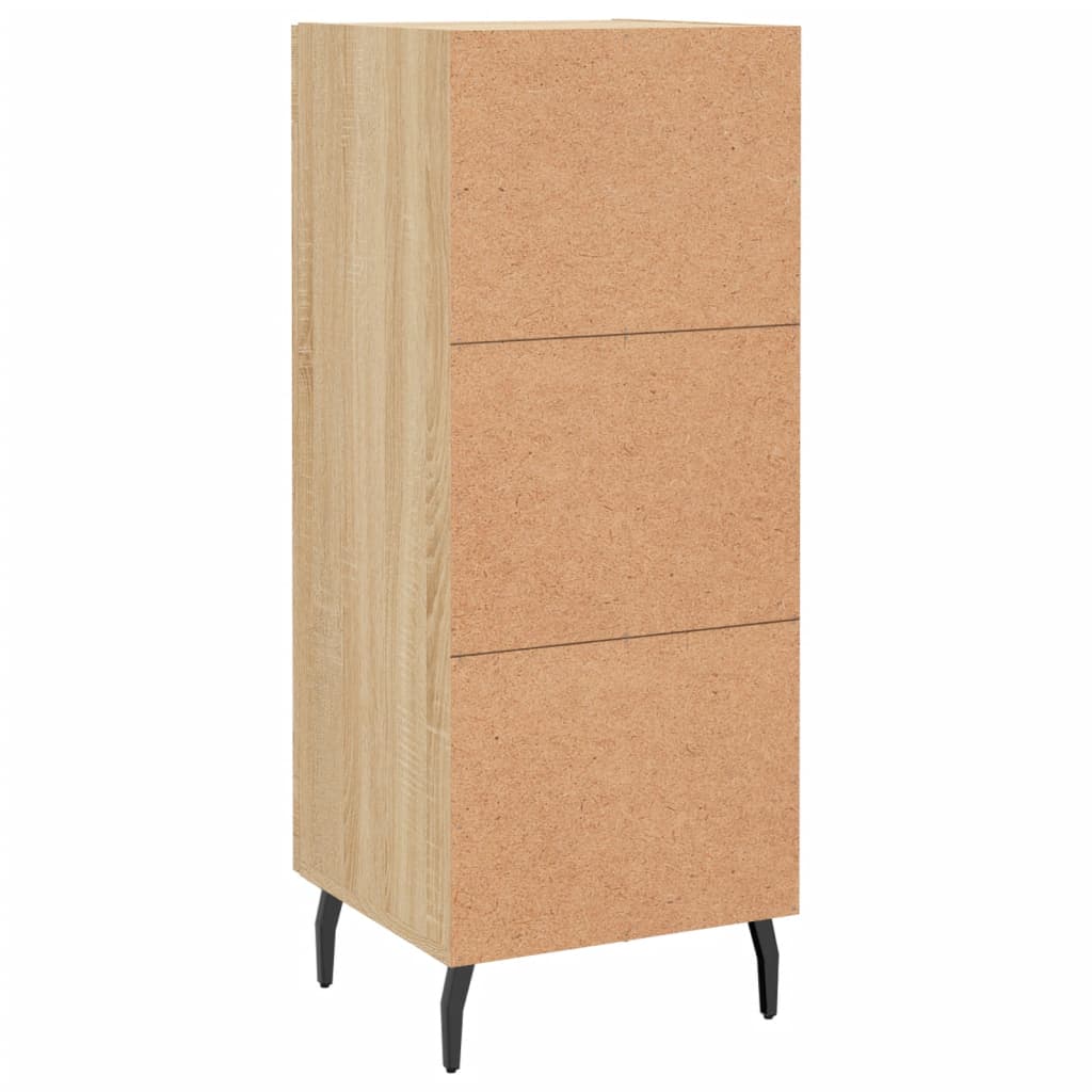 Credenza rovere Sonoma 34,5x34x90 cm MDF