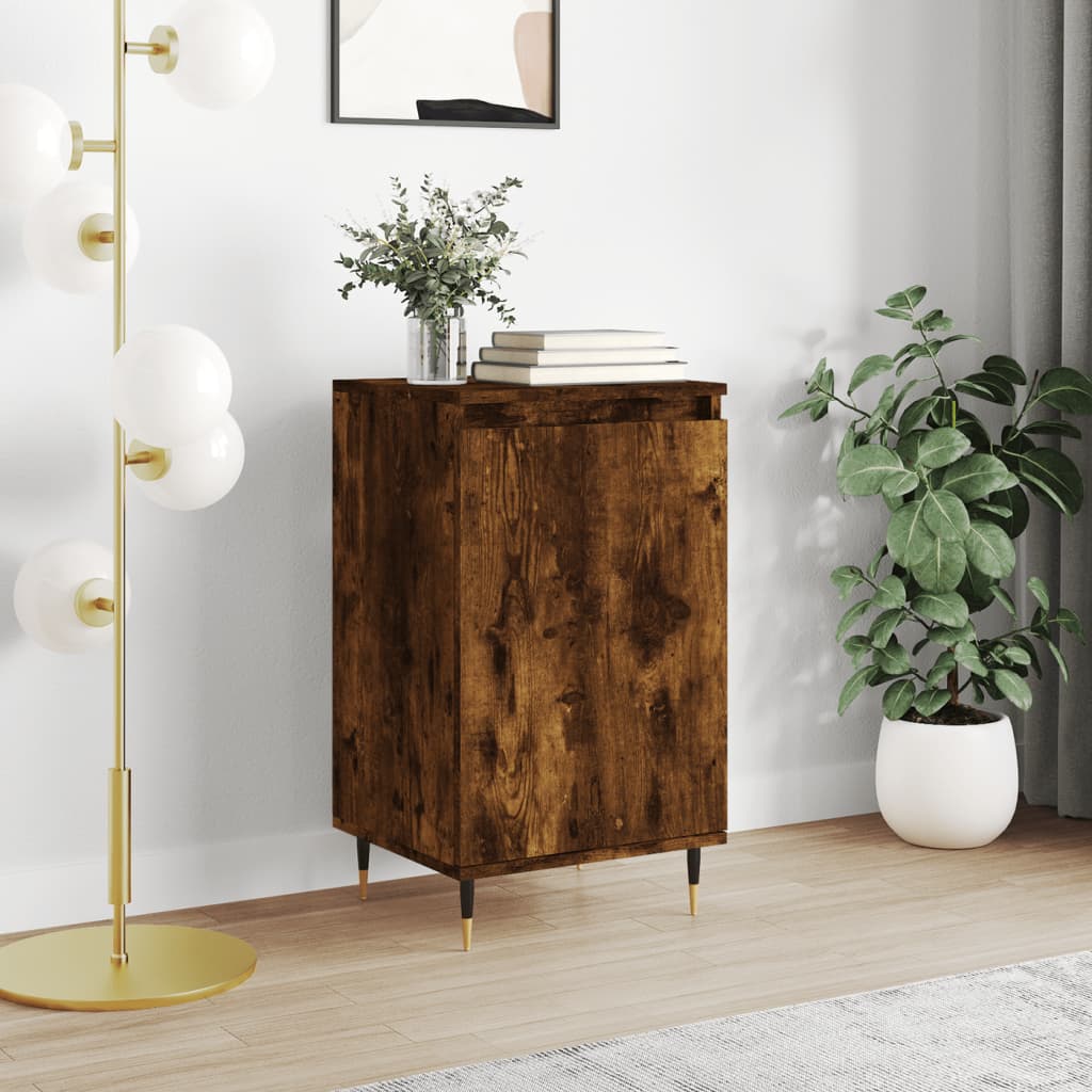 Credenza in rovere affumicato 40x35x70 cm in multistrato