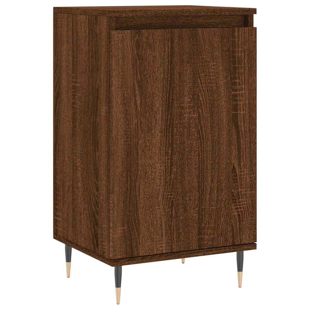 Buffets 2 pcs brown oak 40x35x70 cm engineering wood