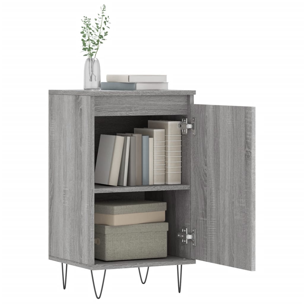 Sonoma Grey Buffet 40x35x70 cm Engineering Holz