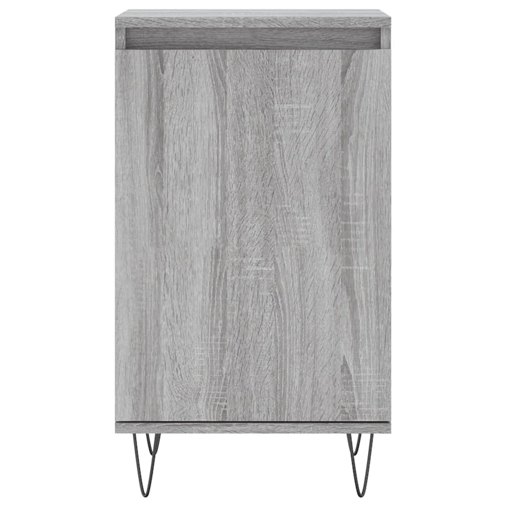 Buffet sonoma gris 40x35x70 cm bois d'ingénierie