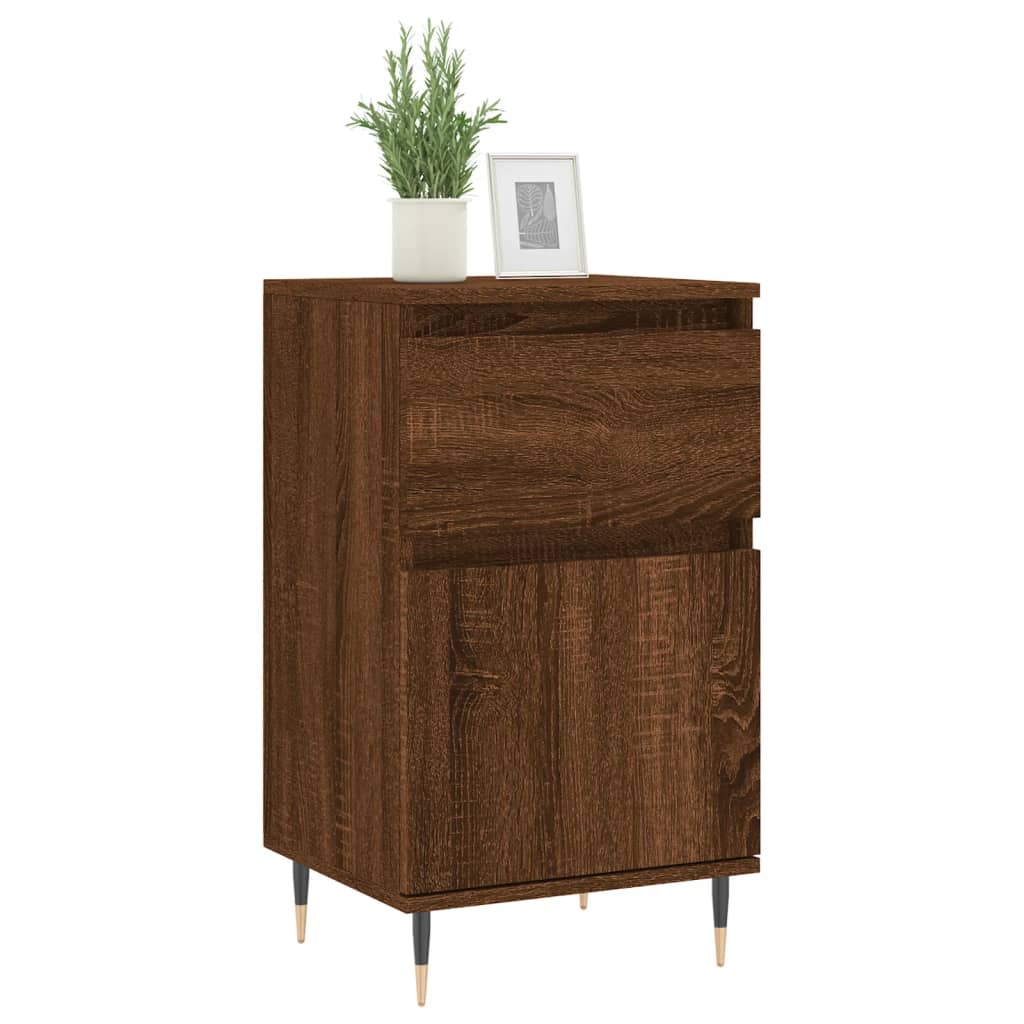 Buffet Brown Eiche 40x35x70 cm Ingenieurholz