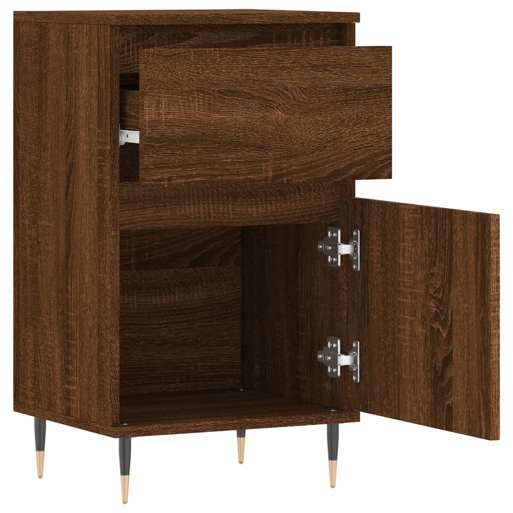 Buffet Brown Eiche 40x35x70 cm Ingenieurholz