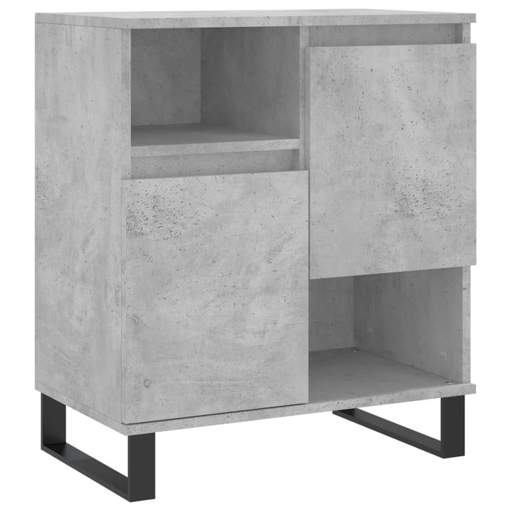 Concrete gray buffet 60x35x70 cm Engineering wood