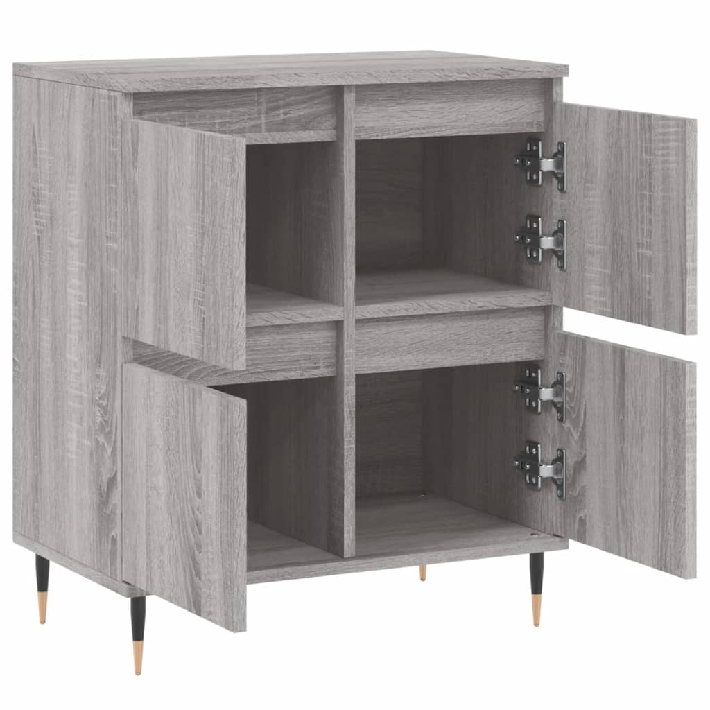 Sonoma gray buffet 60x35x70 cm engineering wood