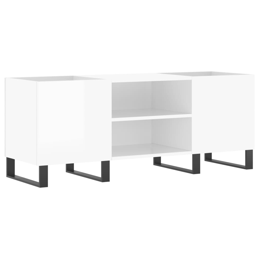 Brilliant White Disc Cabinet 121x38x48 cm Engineering Holz