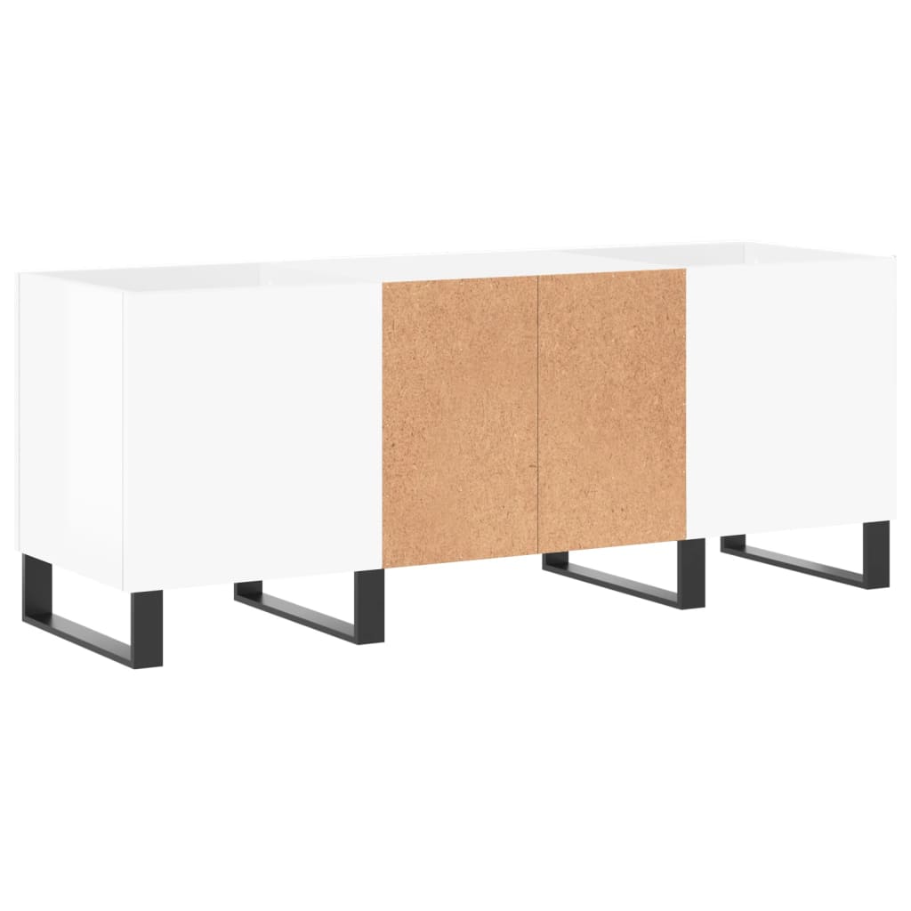 Brilliant White Disc Cabinet 121x38x48 cm Engineering Holz