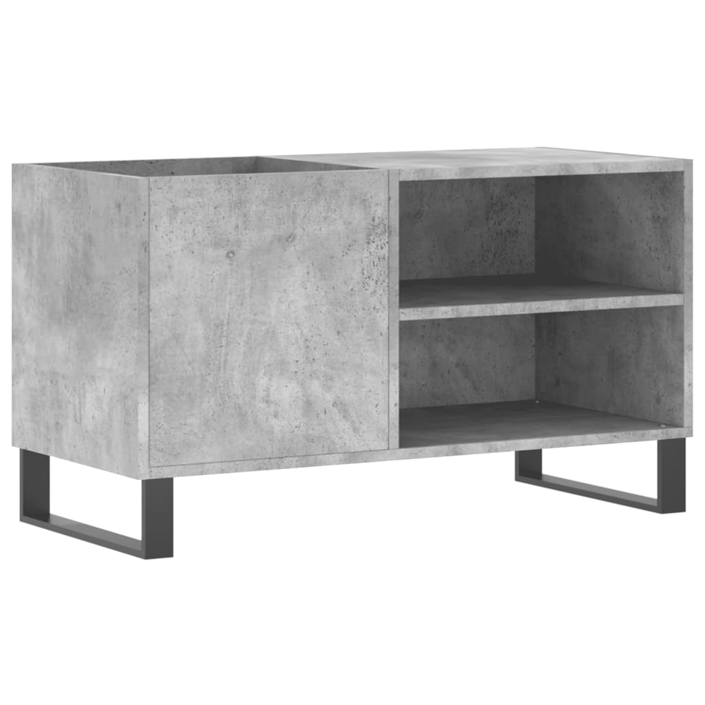 Concrete gray disc cabinet 85x38x48 cm engineering wood