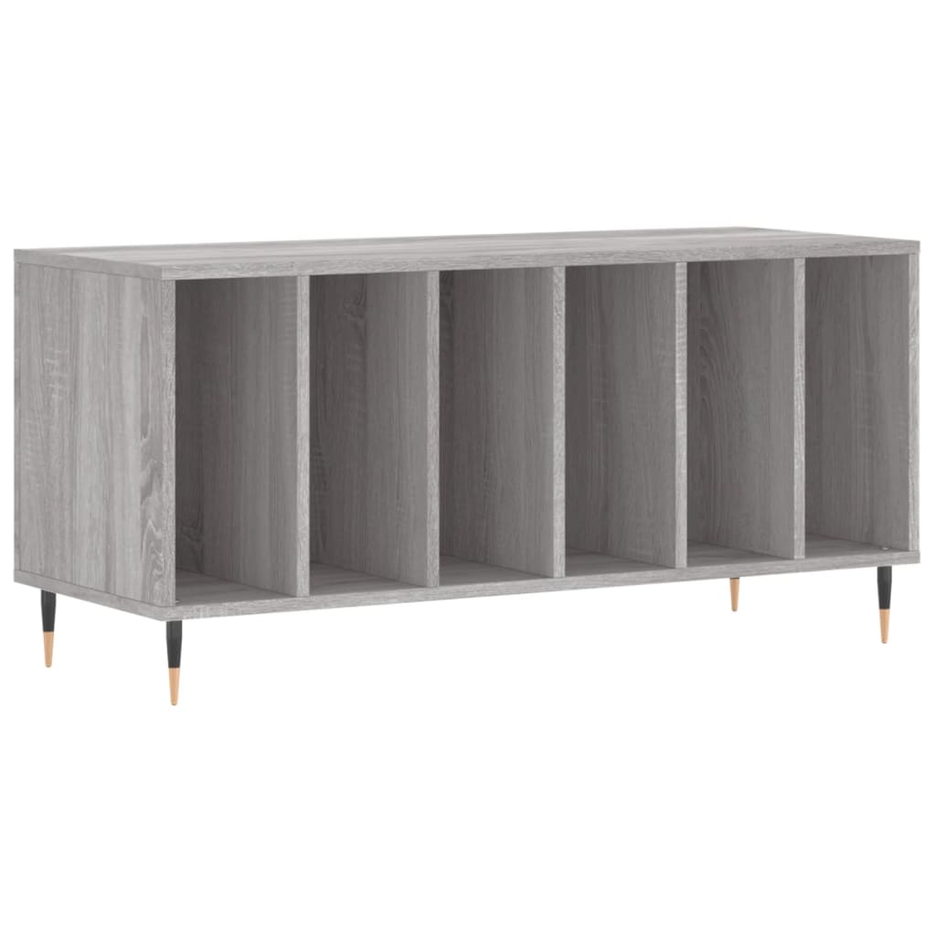 Sonoma Grey Disc Cabinet 100x38x48 cm Engineering Holz