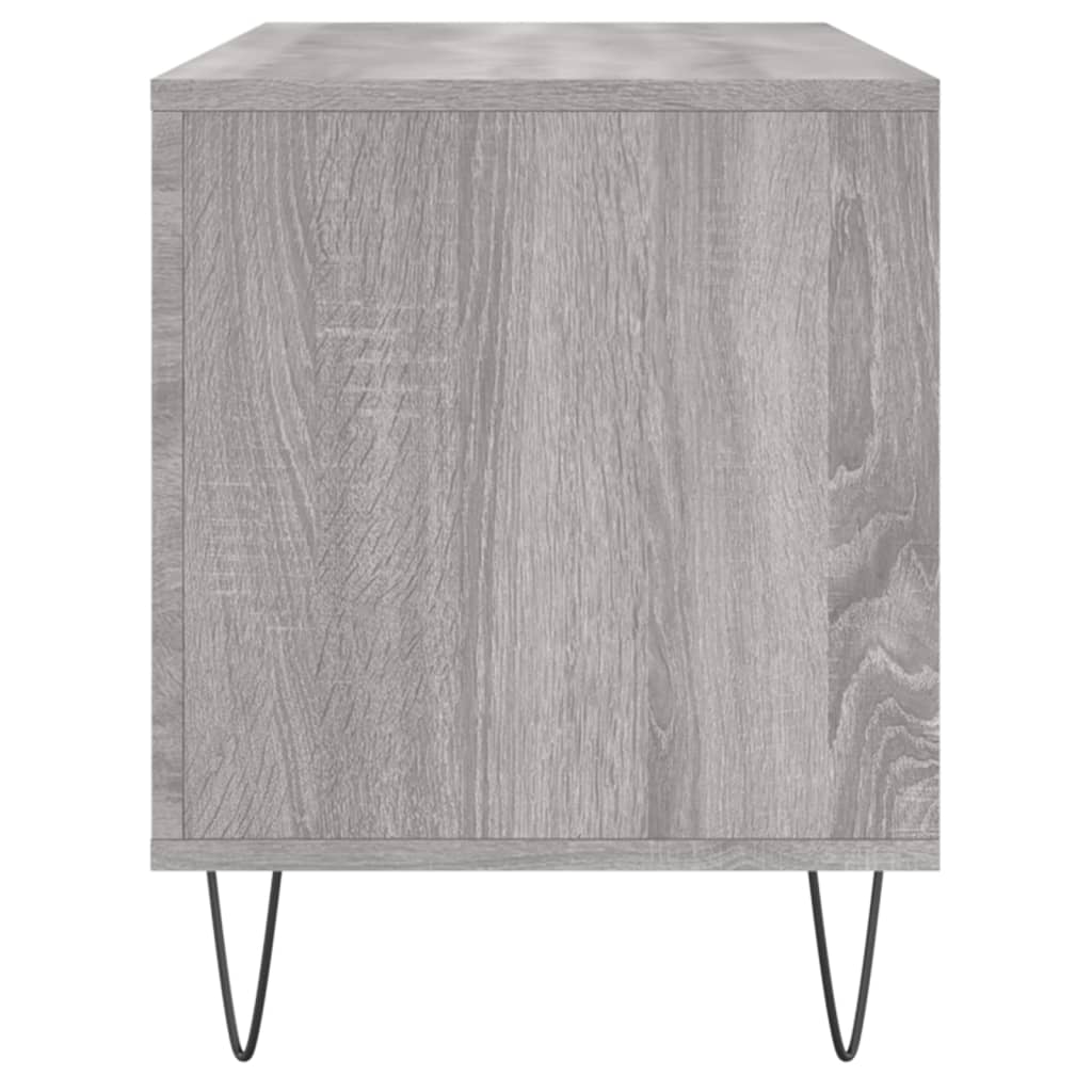 Sonoma Grey Disc Cabinet 100x38x48 cm Engineering Holz