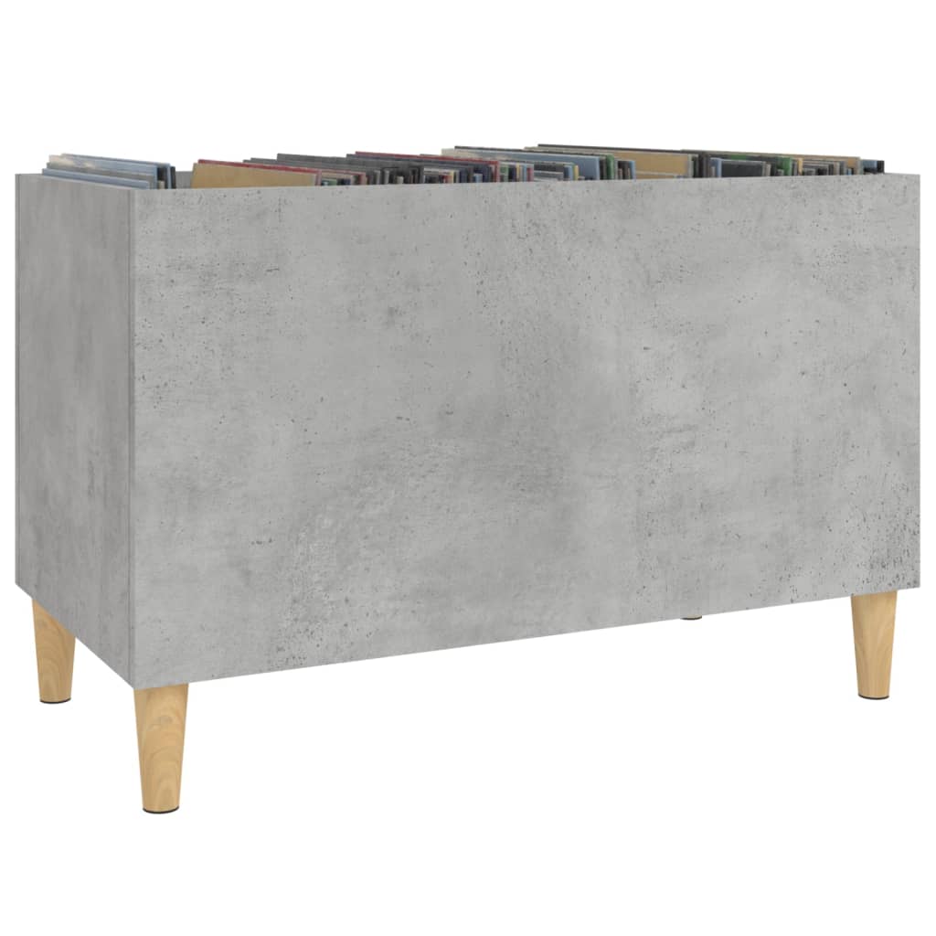 Concrete gray disc cabinet 74.5x38x48 cm engineering wood