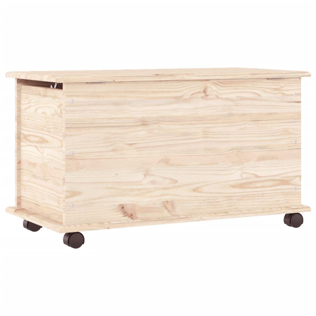 Alta roll storage chest 73x39.5x44 cm PIN wood