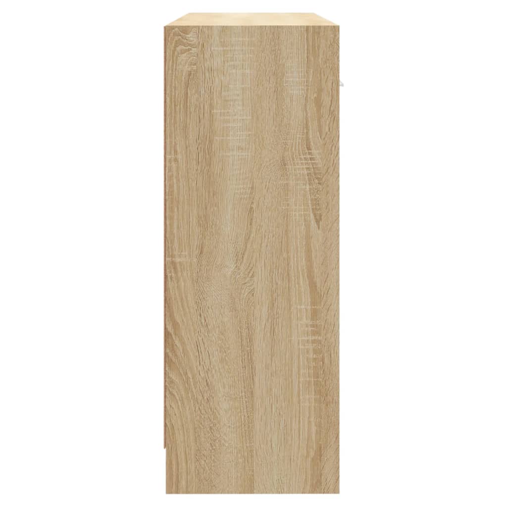 Sonoma Oak Buffet 91x28x75 cm Ingenieurholz Holz