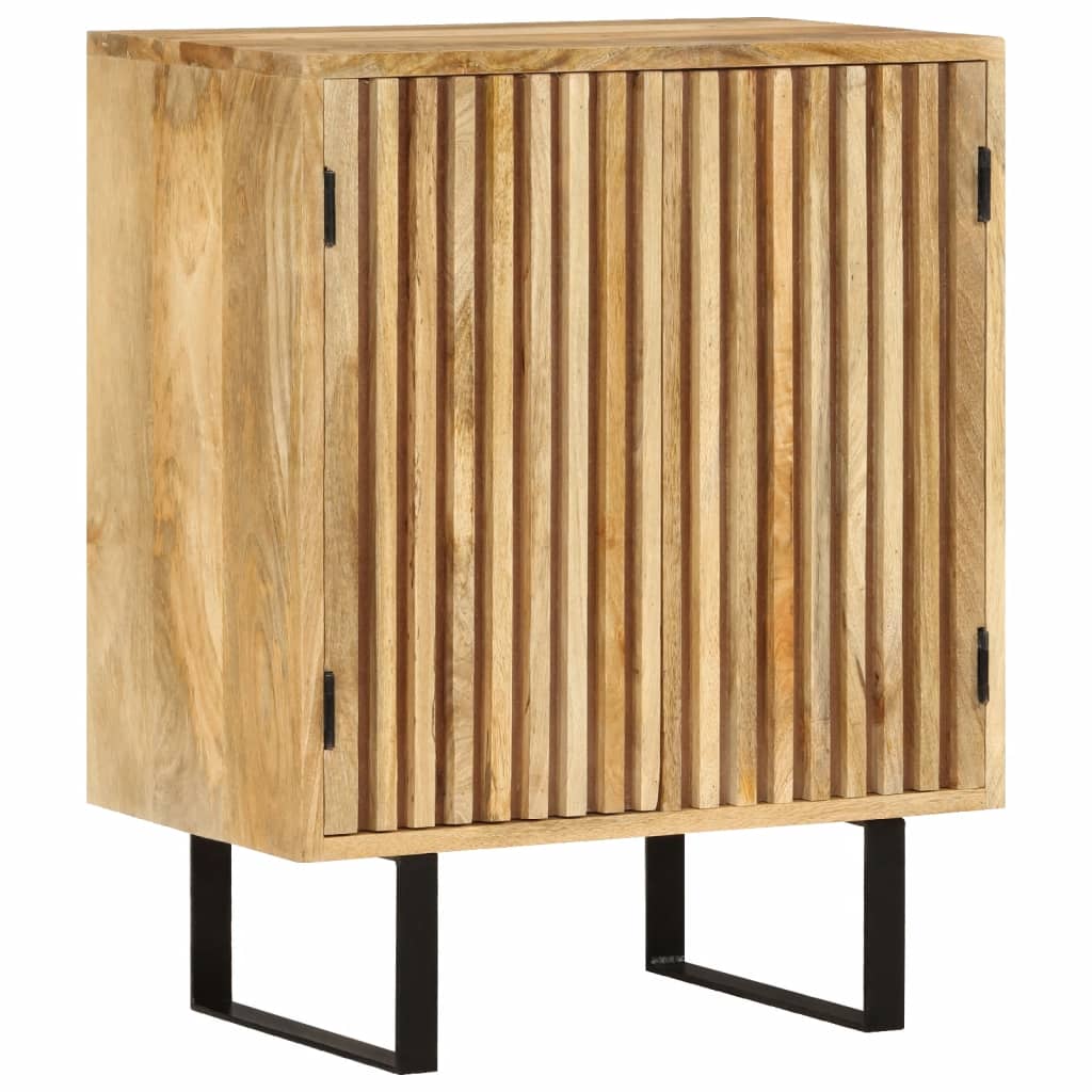 Buffet mit 2 Türen 55x35x70 cm Mangoier Massivholz