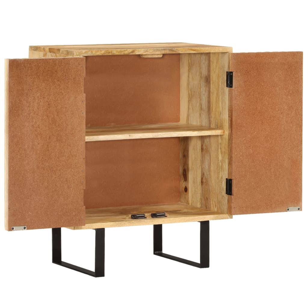 Buffet mit 2 Türen 55x35x70 cm Mangoier Massivholz