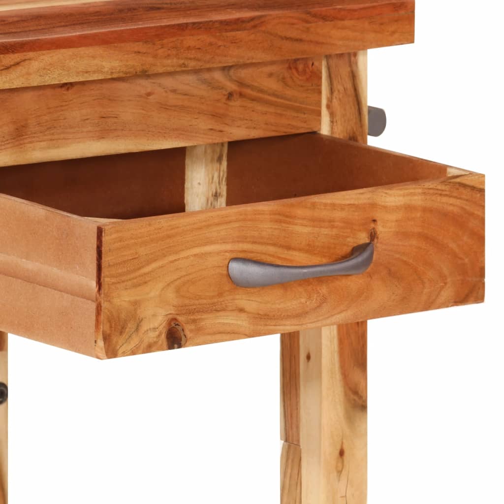 Kitchen cart 55x55x89 cm Acacia solid wood