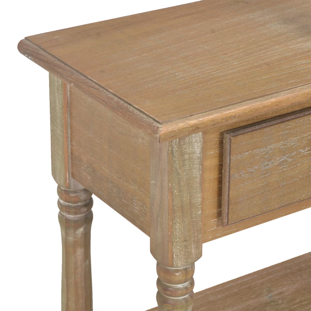 Table console 110x30x76 cm bois d'ingénierie