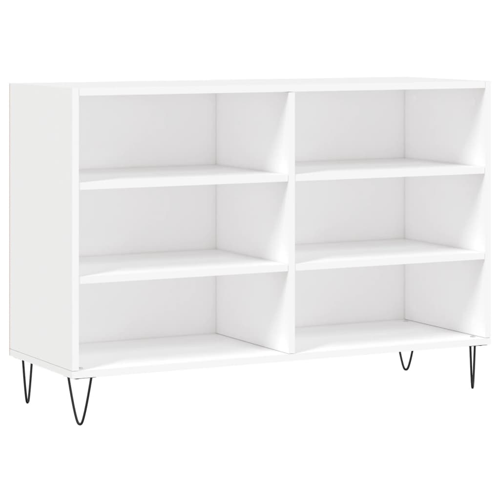 White buffet 103.5x35x70 cm Engineering wood