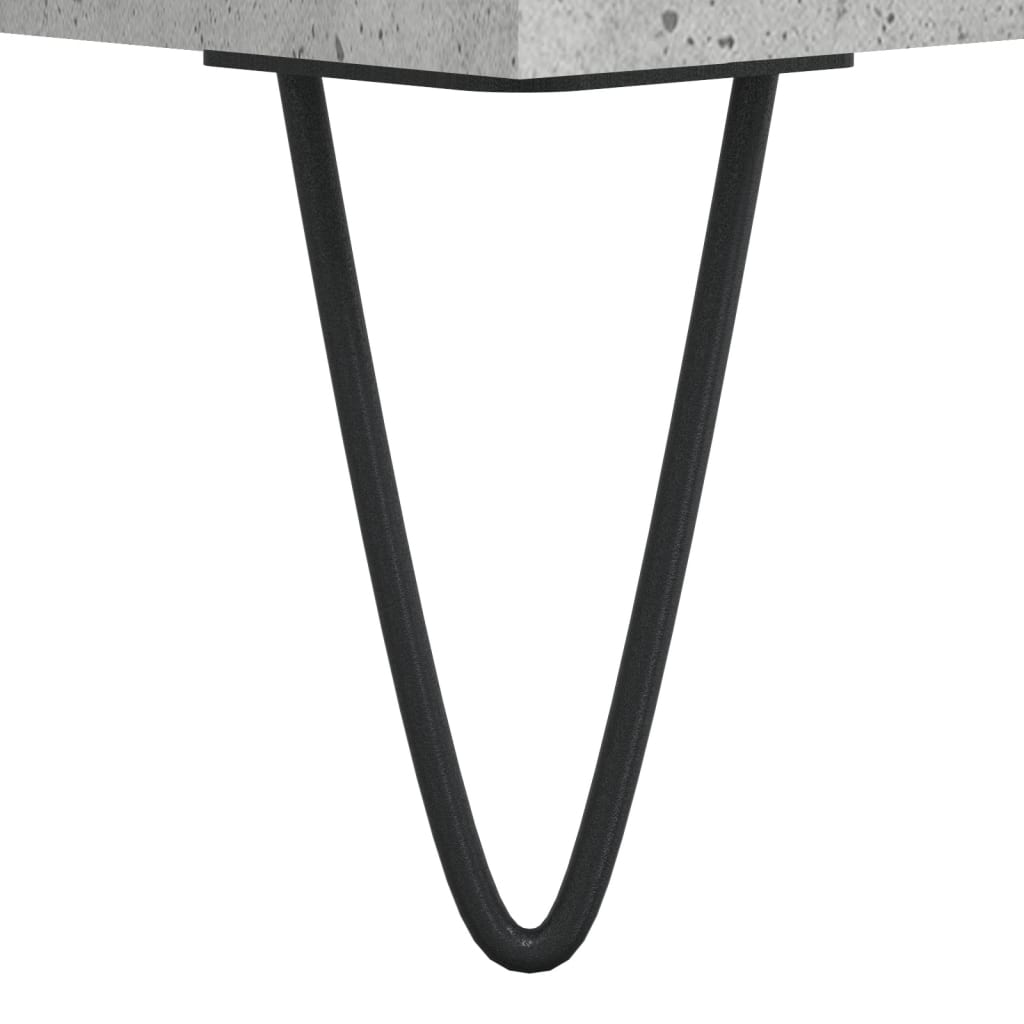 Betongrau -Buffet 103,5x35x70 cm Ingenieurholz