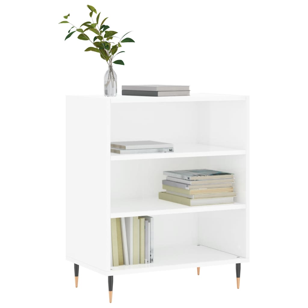 Brilliant white buffet 57x35x70 cm Engineering wood