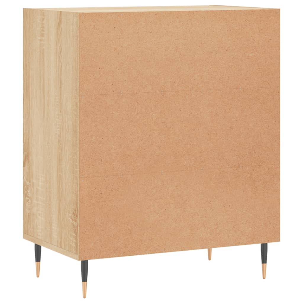 Credenza in rovere Sonoma 57x35x70 cm in multistrato