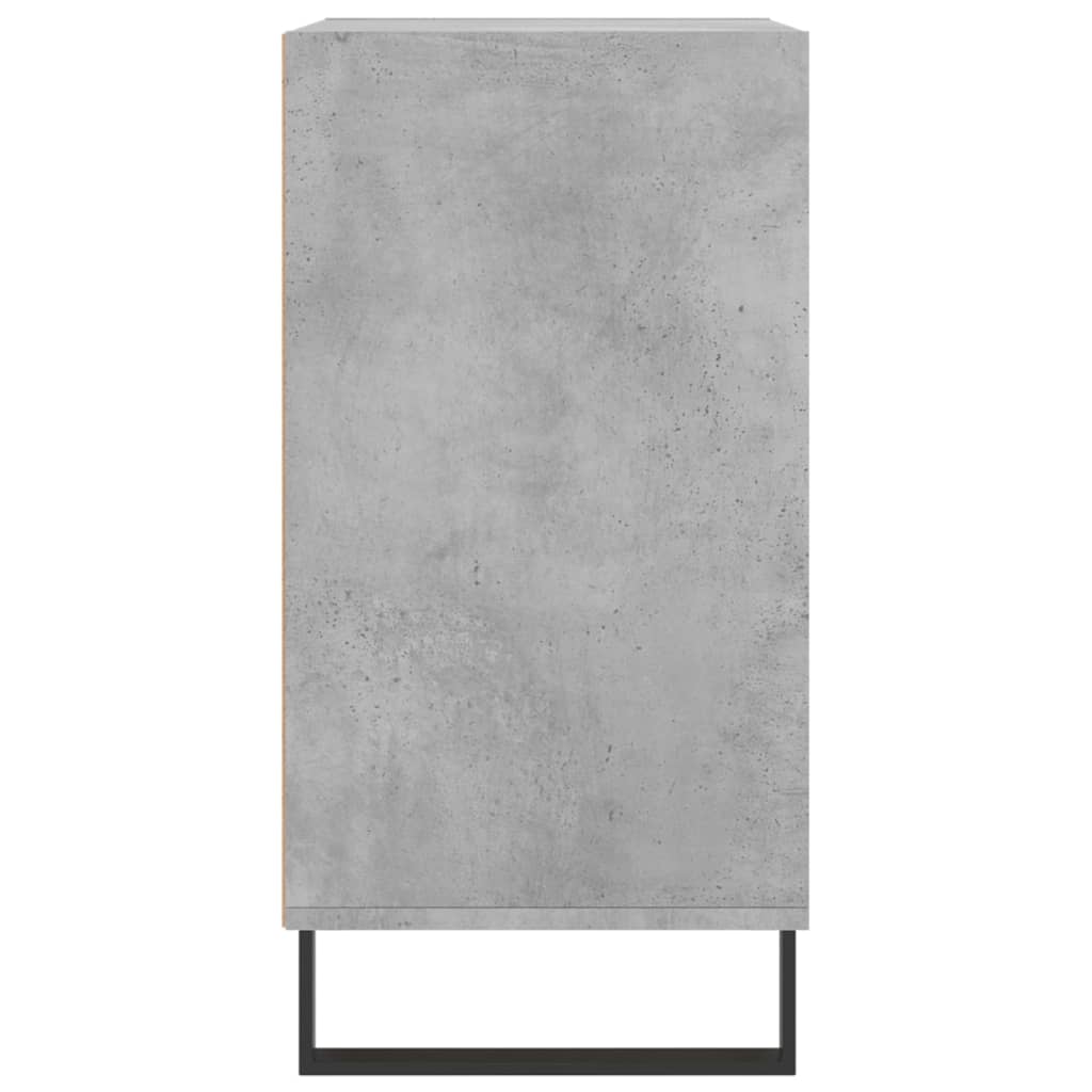 Credenza grigio cemento 57x35x70 cm in multistrato