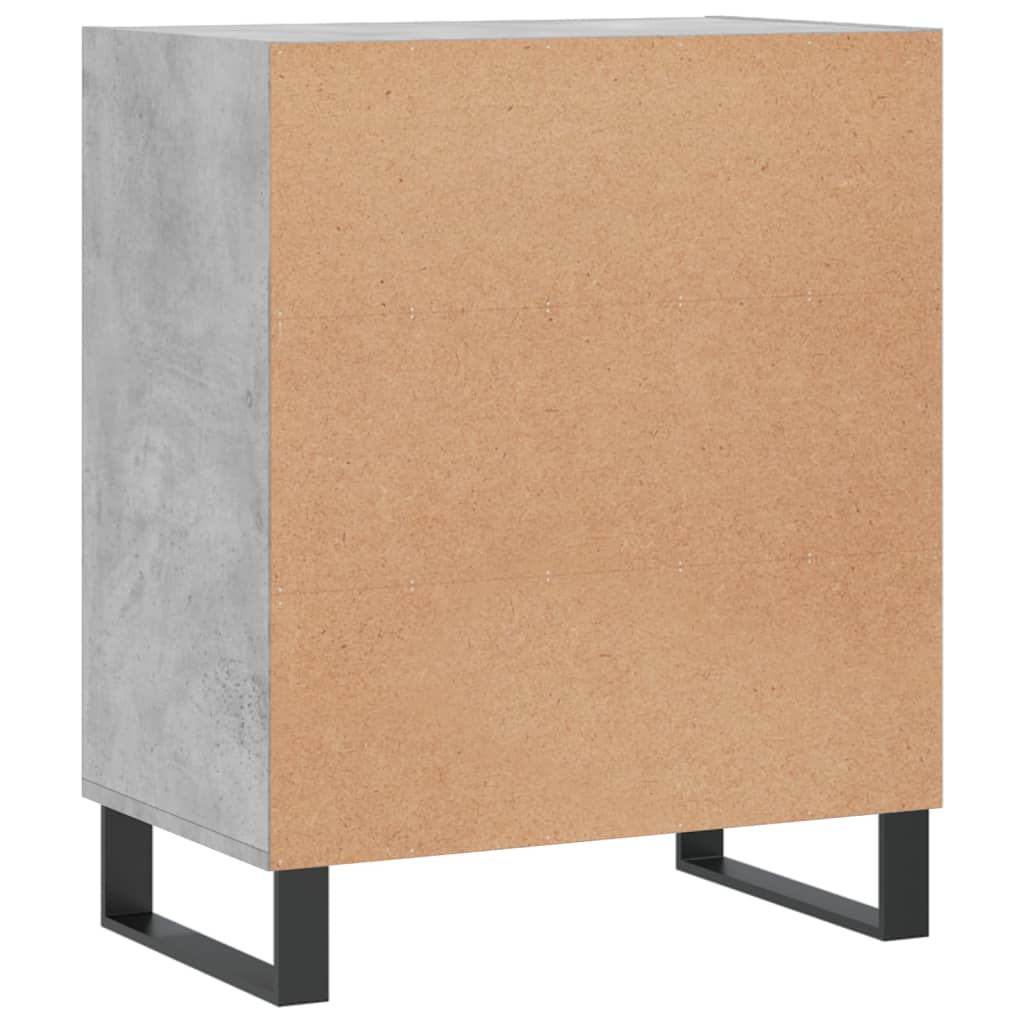 Concrete gray buffet 57x35x70 cm Engineering wood