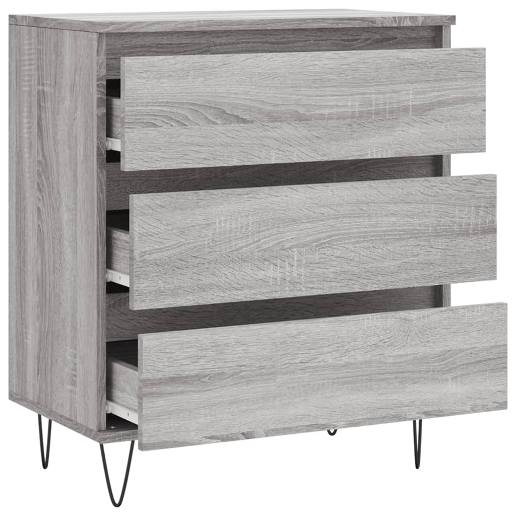 Sonoma Grey Buffet 60x35x70 cm Engineering Holz
