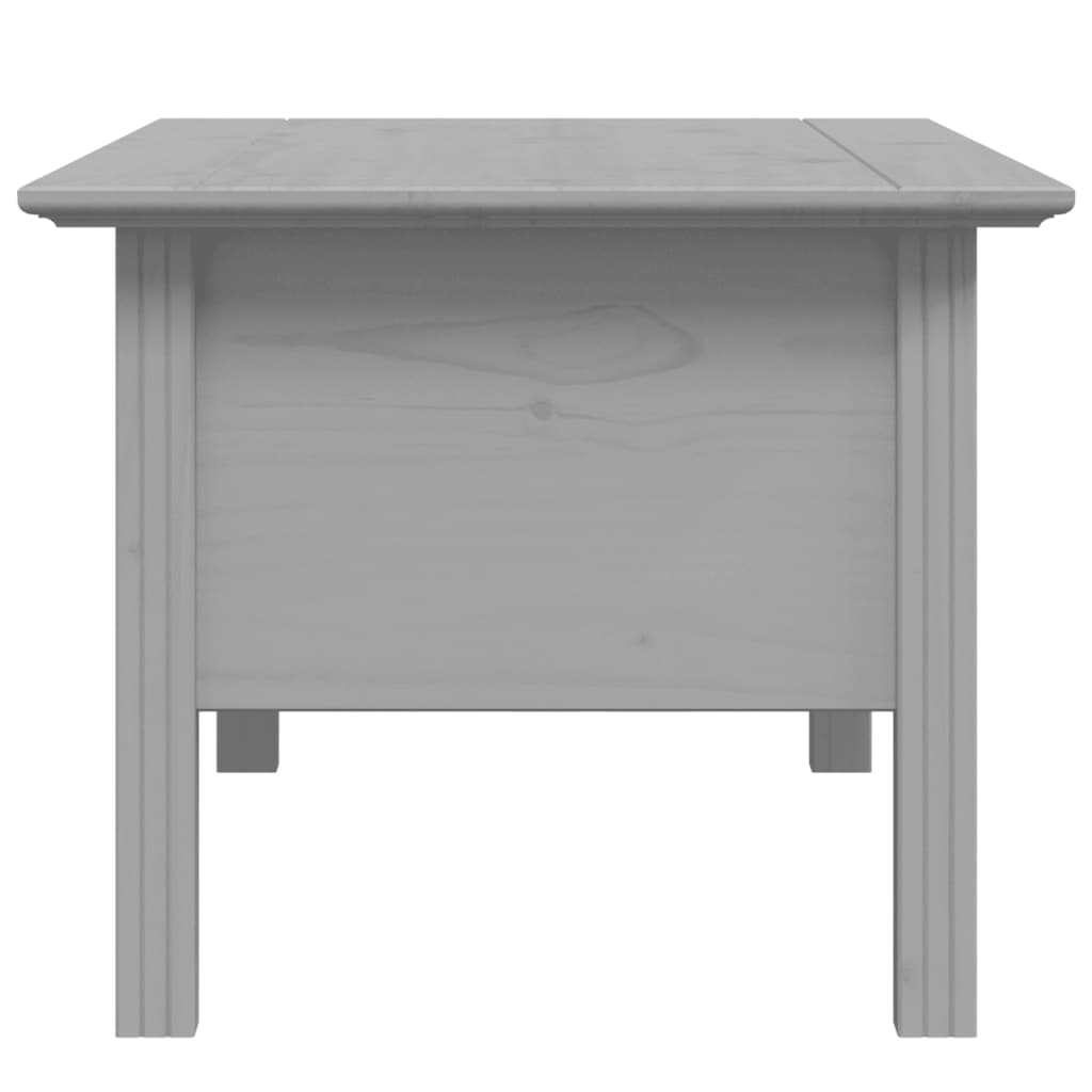 Gray Bodo Gray Coffee Table 100x55x45 cm Solid pine wood