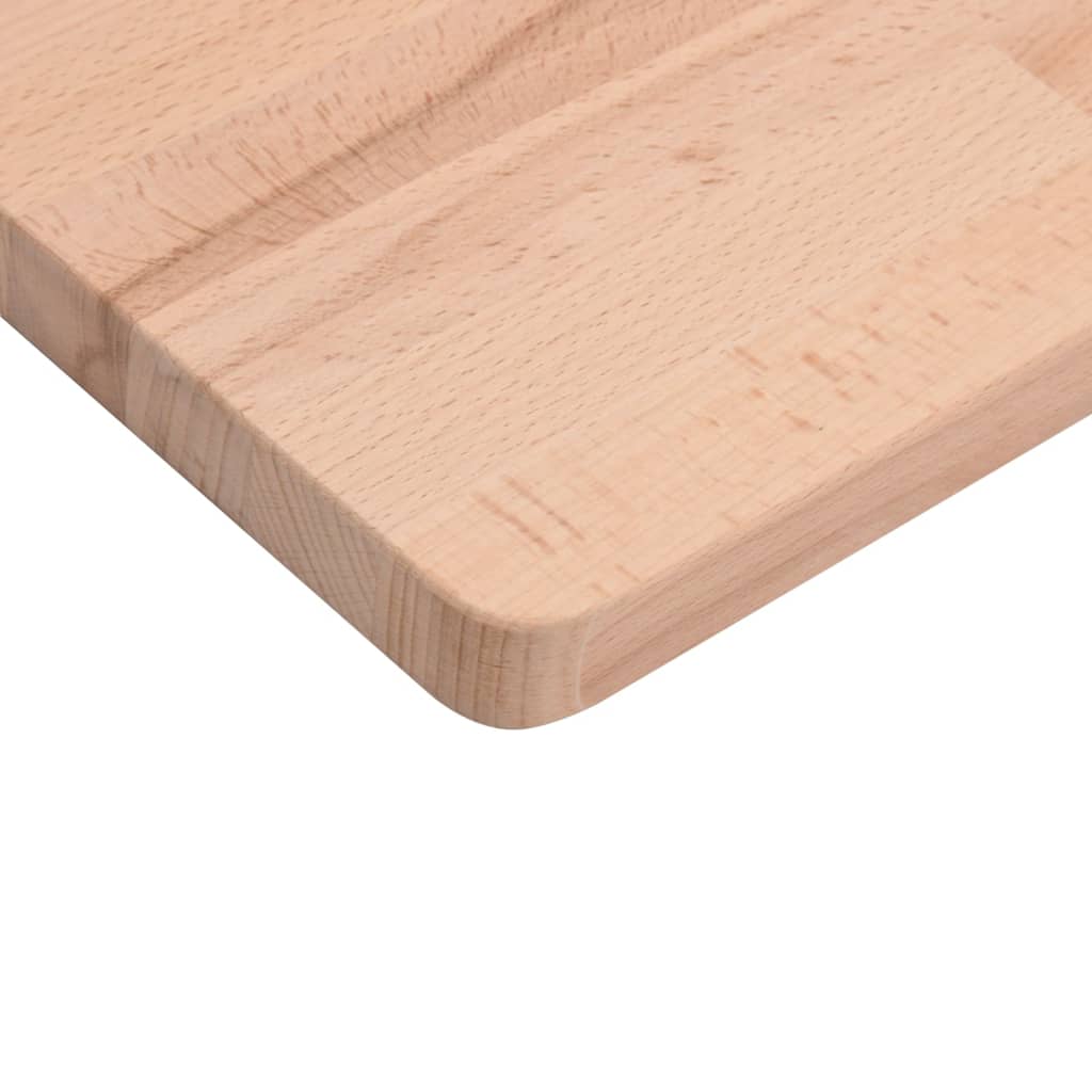 Mensola da parete 100x20x4 cm in legno massello di faggio