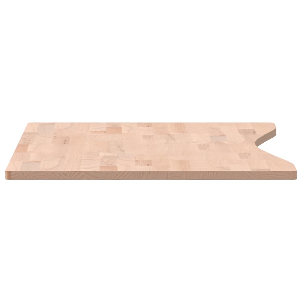 Office top 100x (45-50) x1.5 cm solid beech wood