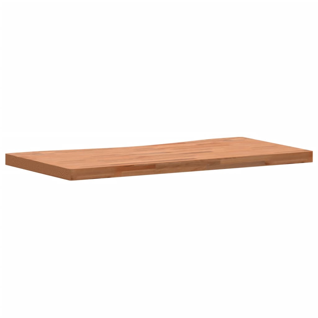 Office top 100x (45-50) x4 cm Solid beech wood