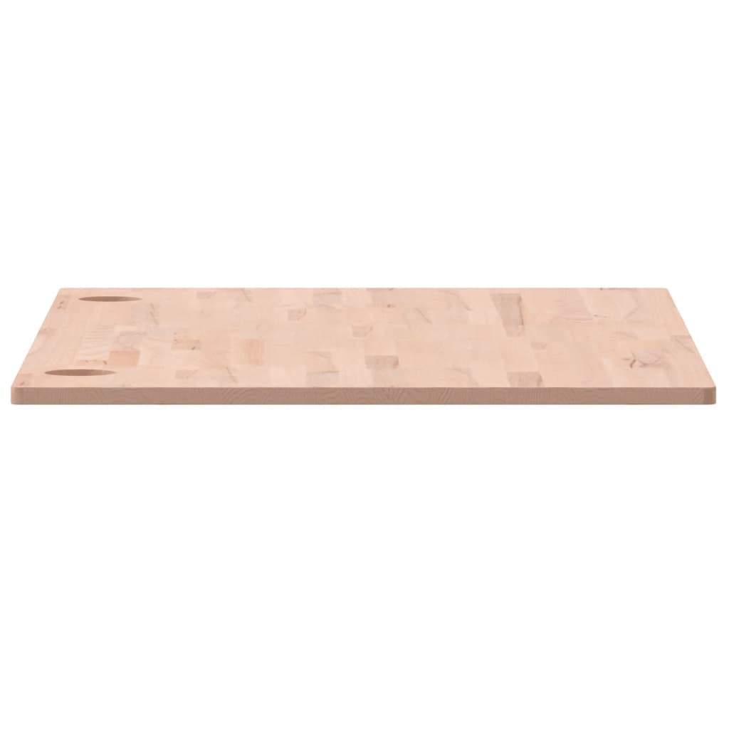 Desk top 100x60x1.5 cm solid beech wood