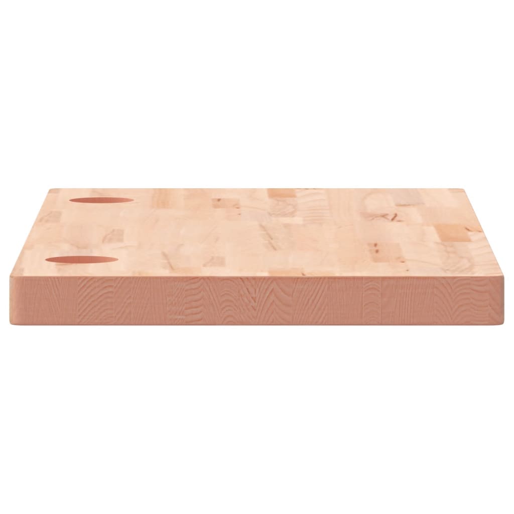 Desk top 100x50x4 cm solid beech wood