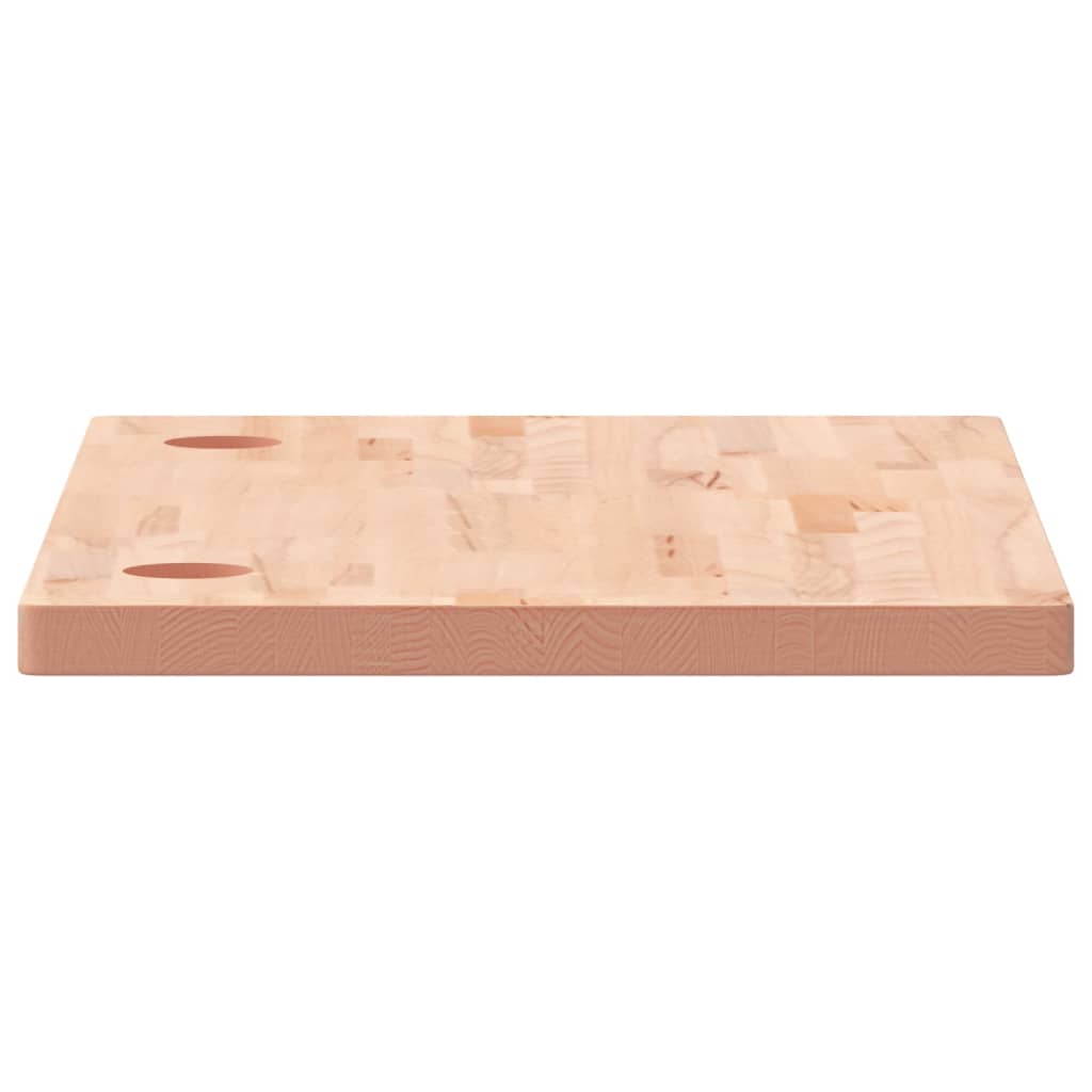 Desk top 100x60x4 cm solid beech wood