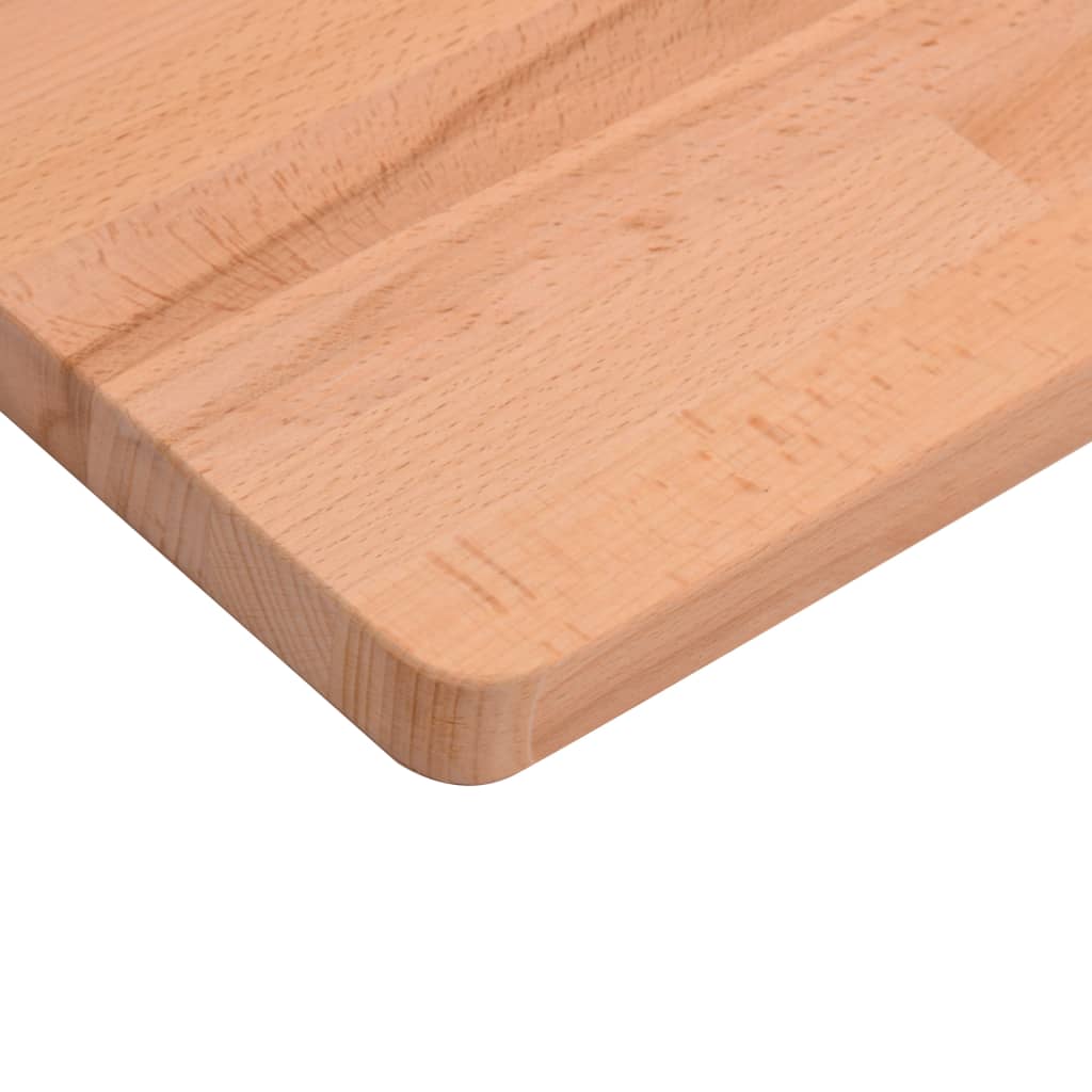 Office top 110x55x1.5 cm solid beech wood