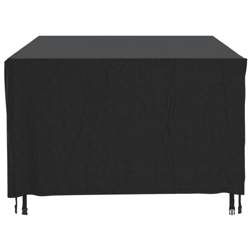 Black garden furniture cover 300x140x90 cm Waterproof 420D