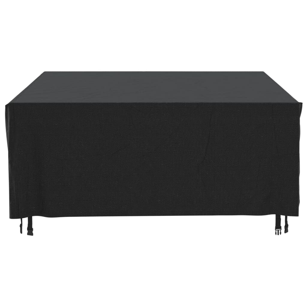 Black garden furniture cover 200x160x70 cm Waterproof 420D