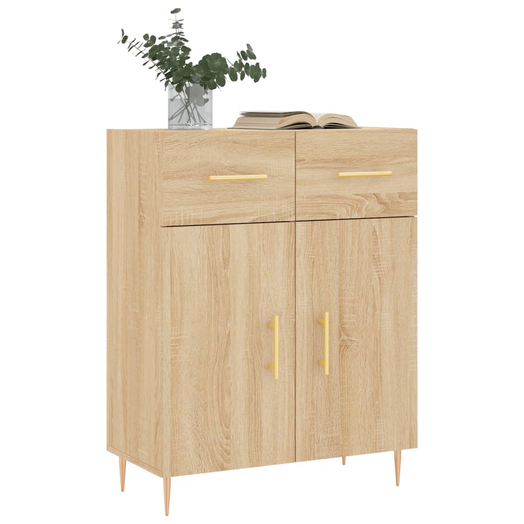 Sonoma oak buffet 69.5x34x90 cm engineering wood