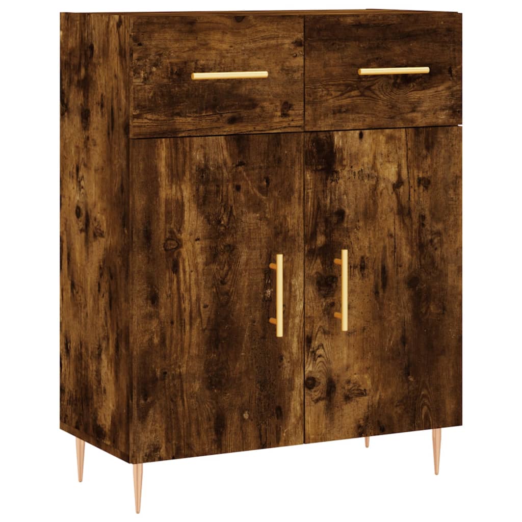 Buffet di quercia affumicata 69.5x34x90 cm ingegneristica