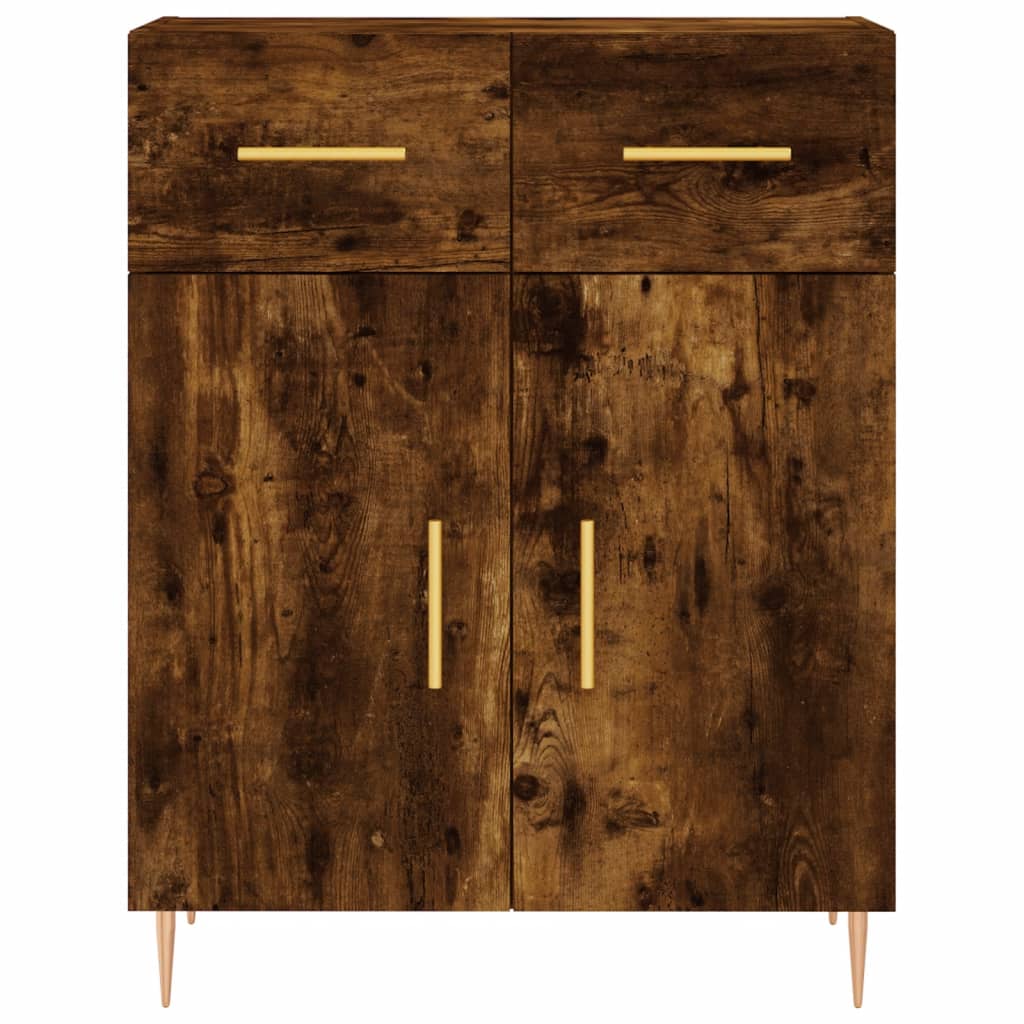 Buffet di quercia affumicata 69.5x34x90 cm ingegneristica