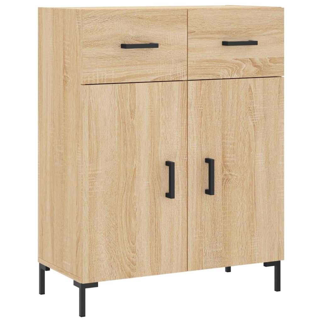 Sonoma Oak Buffet 69.5x34x90 cm ingegneristica legna