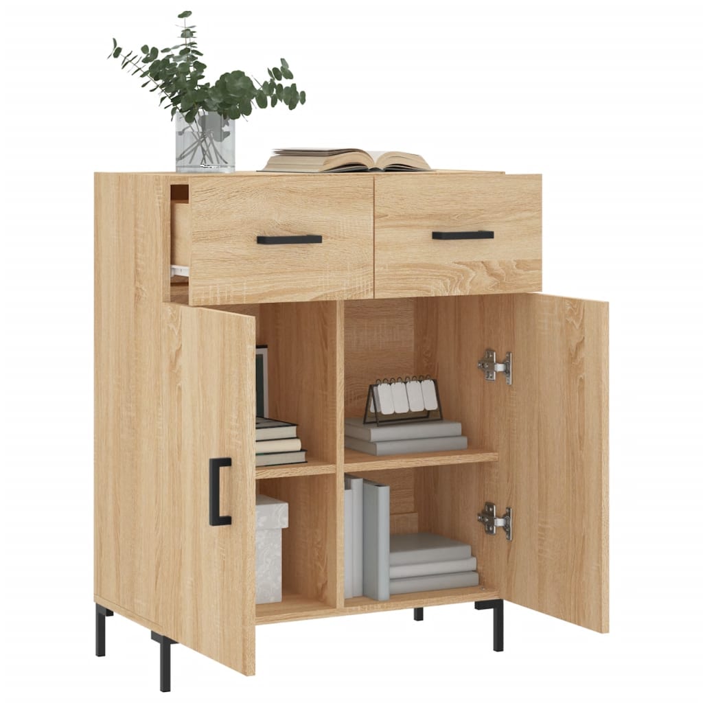 Sonoma oak buffet 69.5x34x90 cm engineering wood