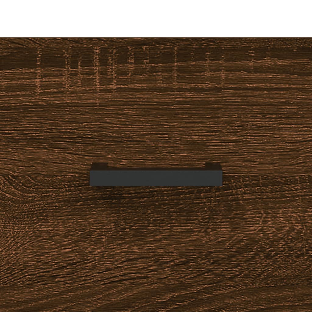 Brown Eiche Buffet 69.5x34x90 cm Ingenieurholz Holz