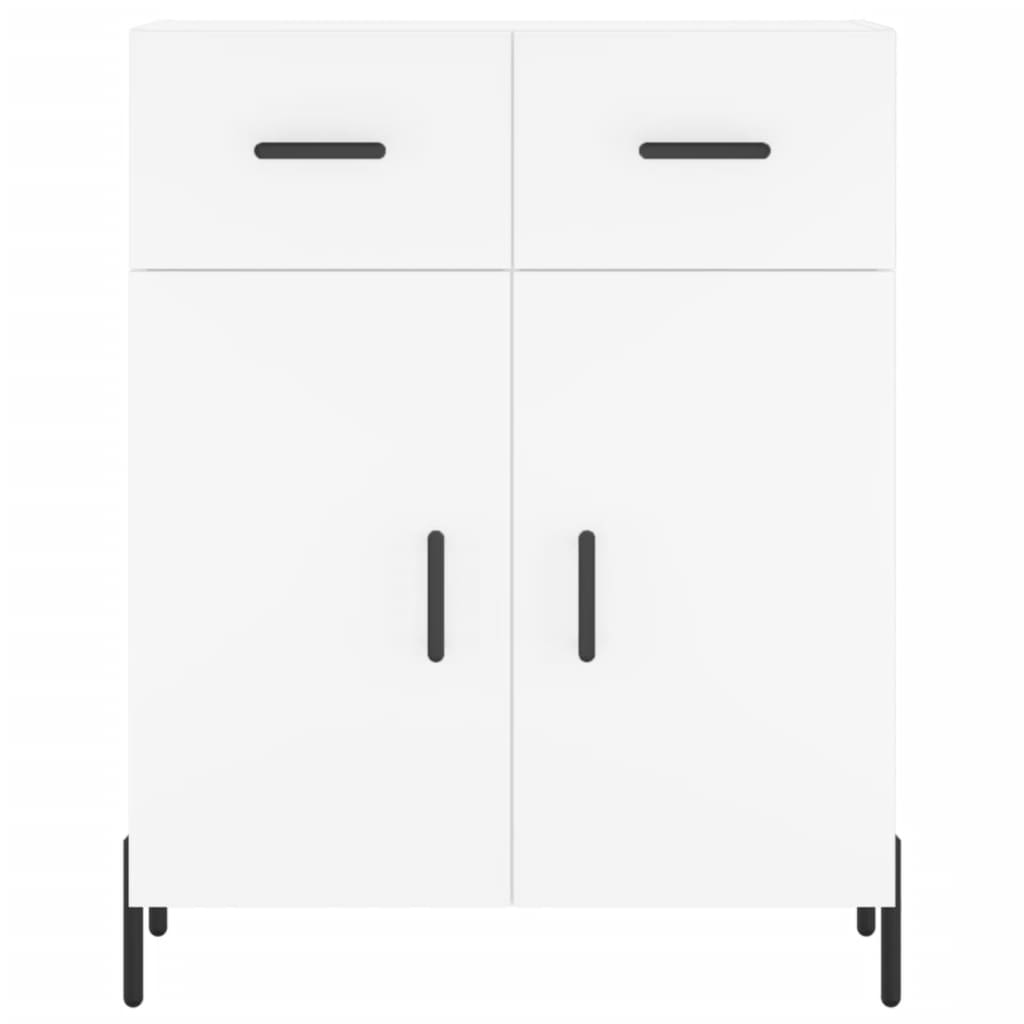 White buffet 69.5x34x90 cm Engineering wood